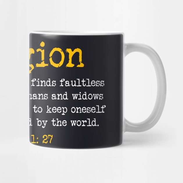 Religion That God Finds Faultless by Charles's Store 8